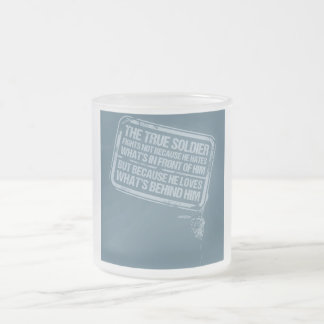 La taza verdadera del soldado