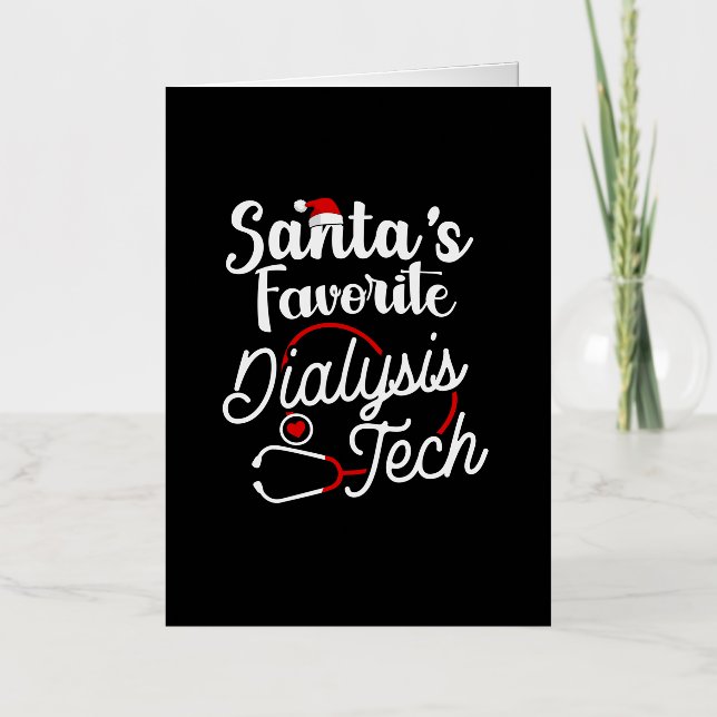 La tecnología de diálisis favorita de Santa Claus (Anverso)