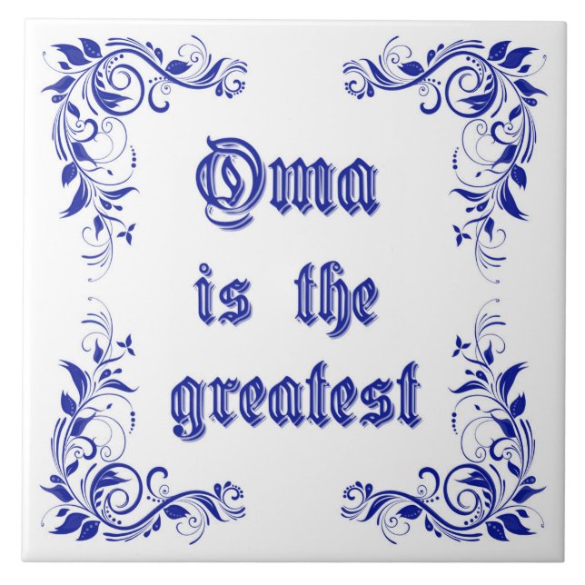 La teja hermosa con crea para requisitos (Frente)