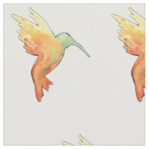 La tela de colibríes en vuelo es perfecta para ti