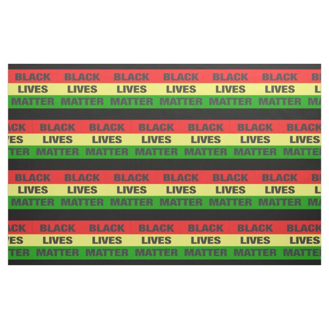 La tela personalizado Black Lives Matte ("Cuarto gordo" (fat quarter))