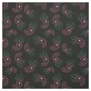 La tela  Pretty del modelo de Paisley puntea el