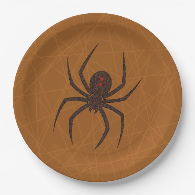 La telaraña de plato de papel (Anverso)