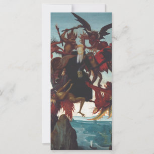 La tentación de San Antonio por Michelangelo