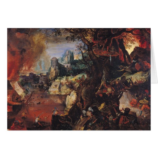 La tentación de St Anthony 3 (Anverso (Horizontal))