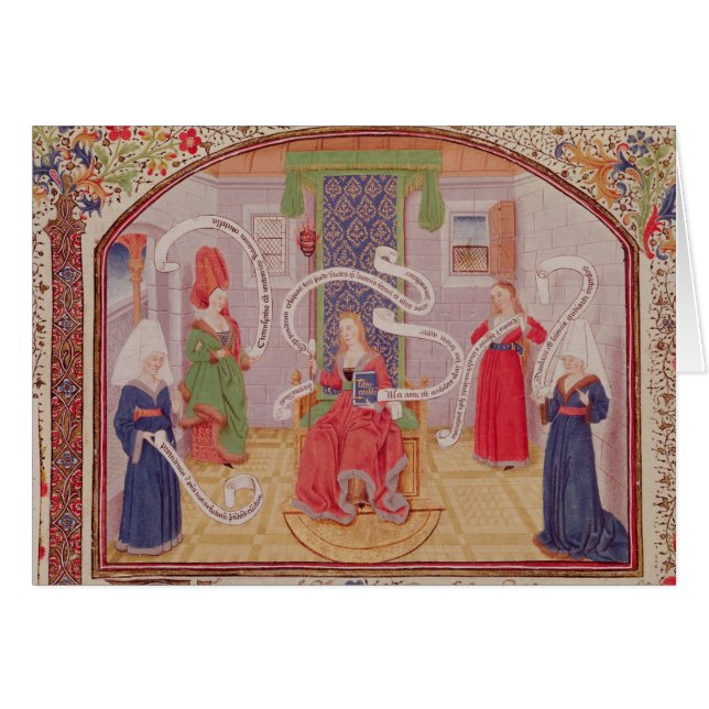 La teoría de virtudes intelectuales (Anverso (Horizontal))