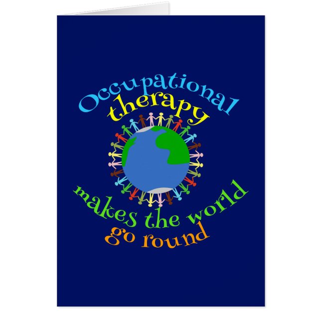 La terapia ocupacional hace que el mundo gire (Frente)