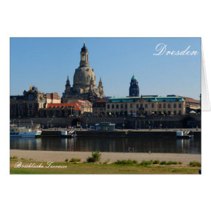 La terraza de Brühl en Dresde