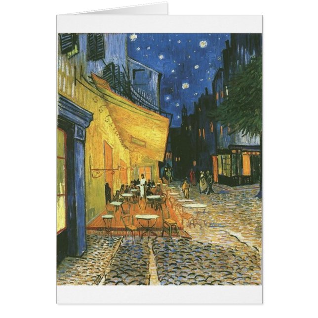 La terraza del café de Vincent van Gogh (Frente)