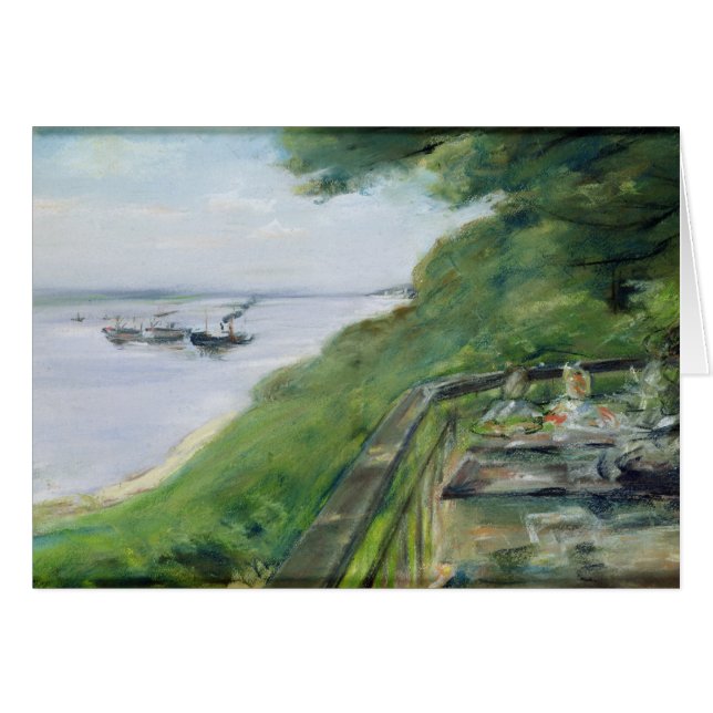 La terraza en el restaurante de Jacob en Niensted (Anverso (Horizontal))