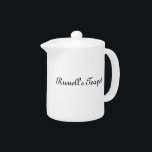 La tetera de Russell<br><div class="desc">¡Encontramos éstos el estar en órbita del Sun en alguna parte entre la tierra y Marte!</div>