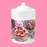 La tetera más bonita<br><div class="desc">Una tetera muy linda al estilo de anime vintage, que puede ser un gran regalo para alguien que amas. Decorará su fiesta de té y será el objeto más bonito de su cocina.</div>