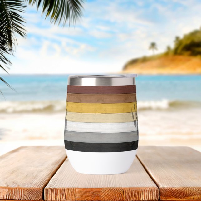 La textura del suelo de madera de la bandera del O (Playa)