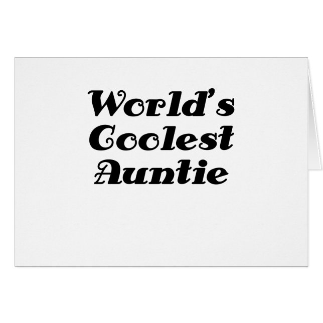 La tía más fresca de los mundos (Anverso (Horizontal))