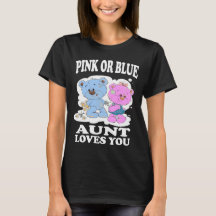 La Tía Rosa O Azul Le Ama La Camisa Revelada Por E