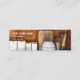 La tienda del vintage/cuece tarjetas de visita de