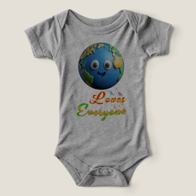 La Tierra Ama a Todos (Diseño delantero )