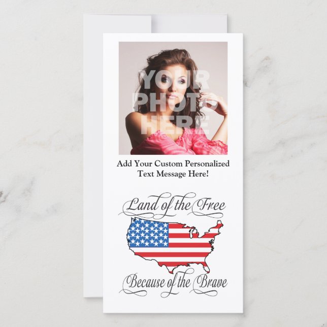 La tierra de los libres por los valientes patrióti (Anverso)