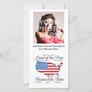 La tierra de los libres por los valientes patrióti