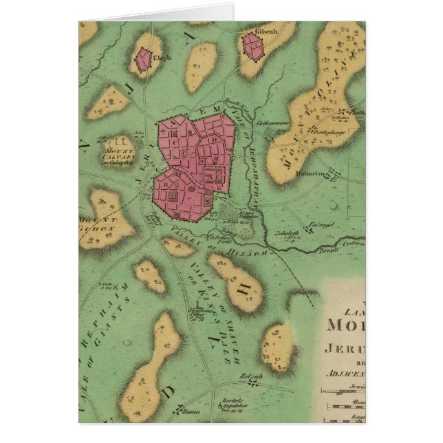 La Tierra De Moriah O Jerusalén (Frente)