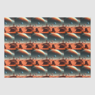 La Tierra Es El Llamado De Marte, El Papel Tejido