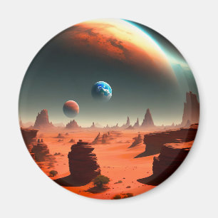 La Tierra Es La Llamada De Marte, El Imán De La Ne