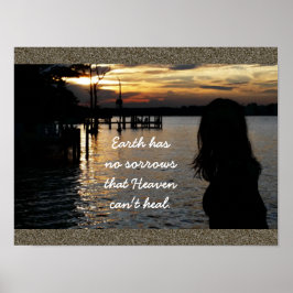 La Tierra no tiene dolor - la impresión de arte