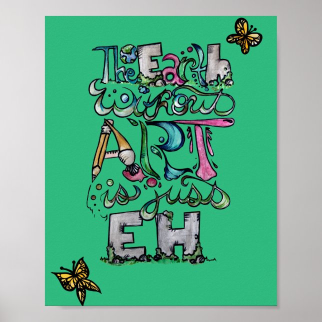 La Tierra sin arte es solo EH                   (Frente)
