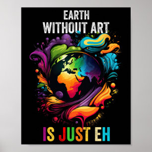 La Tierra Sin Arte Es Sólo Pintar El Artista Pun A