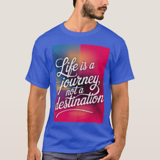 La tipografía motivacional de la camiseta