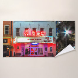 La toalla de baño de ALAMO