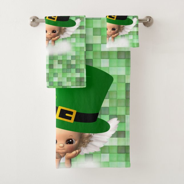La toalla de baño de San Patricio pone ángel (In situ)