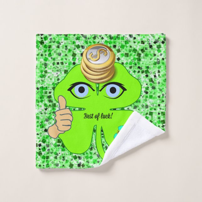 La toalla de baño de San Patricio pone la capa (Toallita)