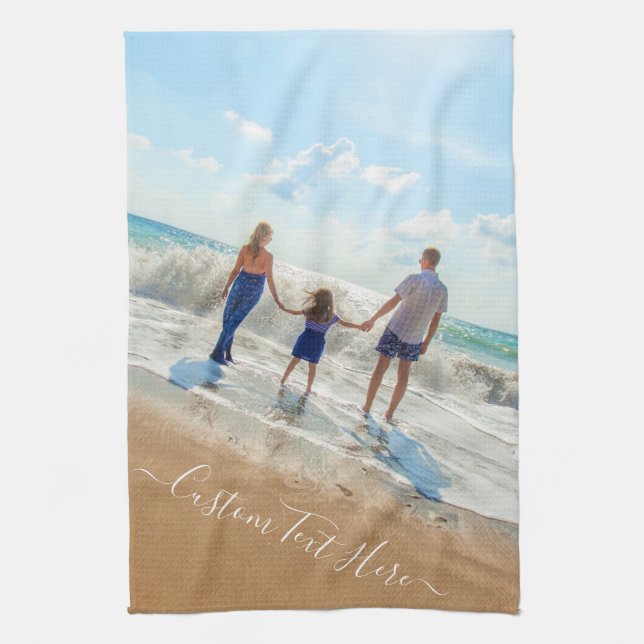 La toalla de cocina de su familia con texto Person (Vertical)