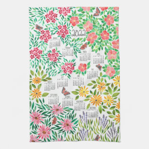La toalla de cocina del calendario de jardín de G