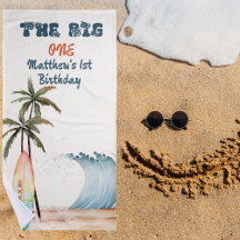 La Toalla De Playa Big One Ocean Wave Surf