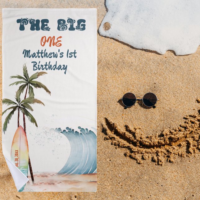 La Toalla De Playa Big One Ocean Wave Surf (Subido por el creador)