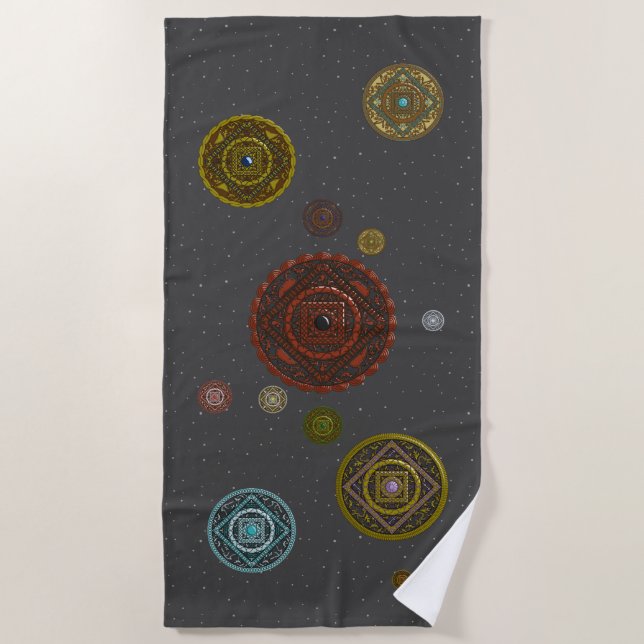 La toalla de playa de Zodiac (Anverso)