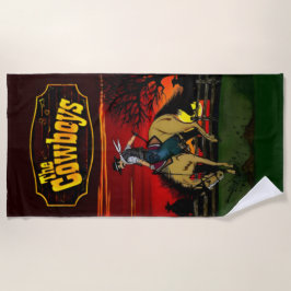 La toalla de playa "Los Vaqueros"...