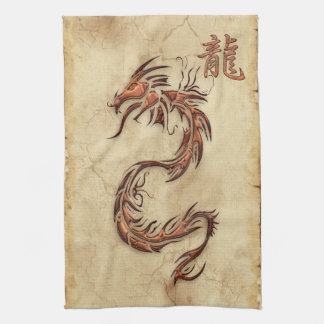 La toalla del año del dragón en Asia