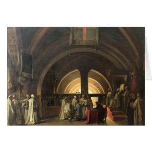 La toma de mando de Jacques de Molay