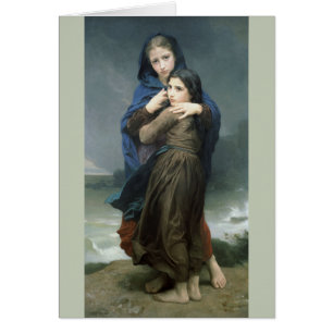 La tormenta (L'Orage) por Bouguereau