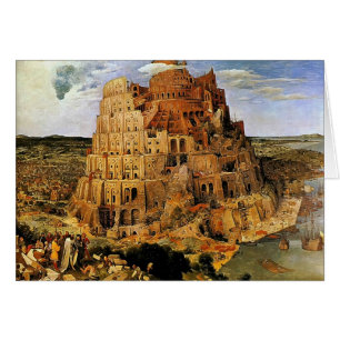 "La torre de Babel" de Pieter Bruegel (alrededor d