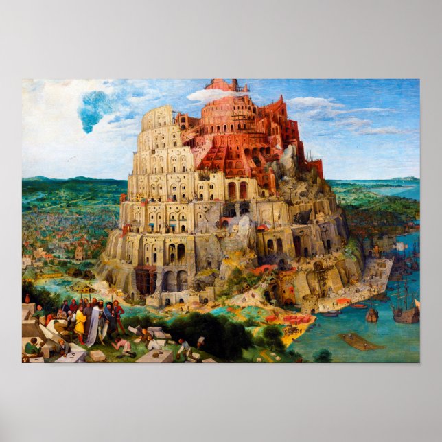 La Torre de Babel Pieter Bruegel el arte de los ma (Frente)