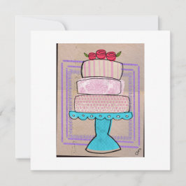 La Torre de Pastel con Patrón