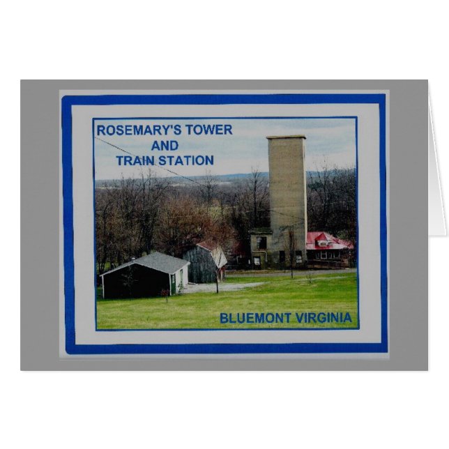 LA TORRE DE ROSEMARY Y ESTACIÓN DE TREN 2 (Anverso (Horizontal))