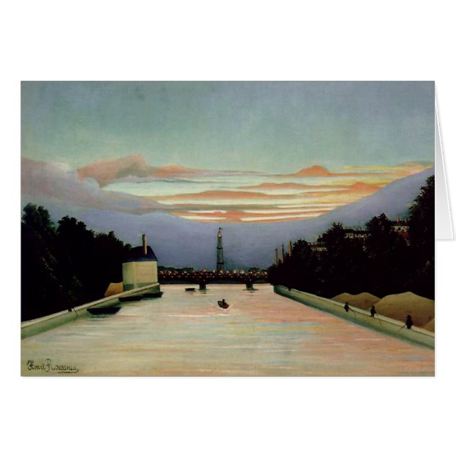 La torre Eiffel Henri Rousseau 1898 (Anverso (Horizontal))