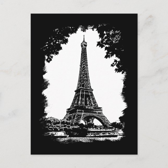 La Torre Eiffel, la postal de París (Anverso)