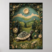 La tortuga | Arte Forestal de Verano Sunny