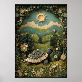 La tortuga | Arte Forestal de Verano Sunny